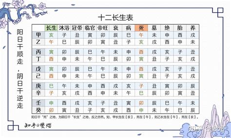 長生十二表|十二長生:描述,八字解讀,